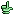 [ Pixel ] Gloved Hand Point (GREEN) 5 - F2U