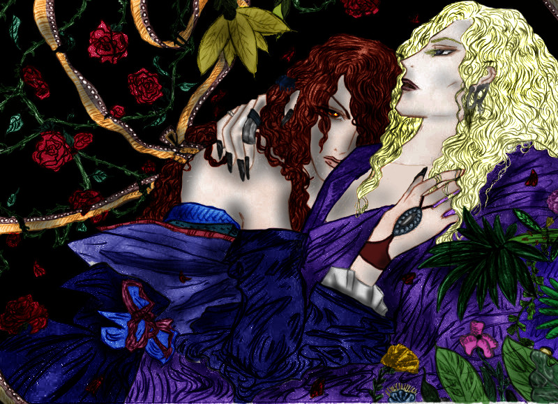 Armand and Lestat-Dunkle Liebe