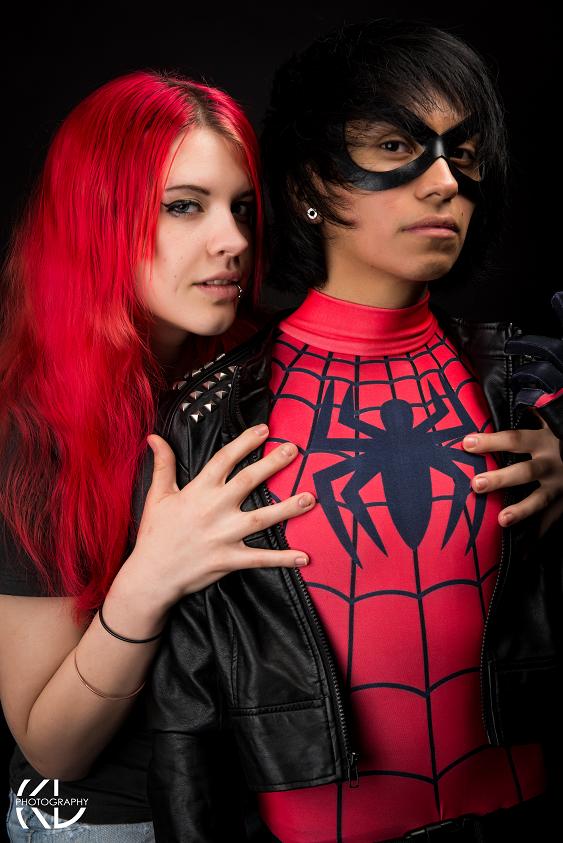 Mary Jane and Spidey Cosplay