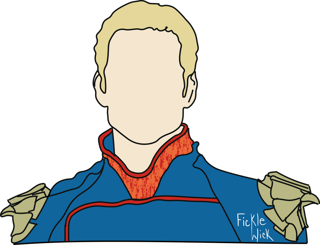 Homelander Color Pages Homelander Vector by FickleWick on DeviantArt