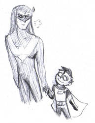 Nightwing the babysitter