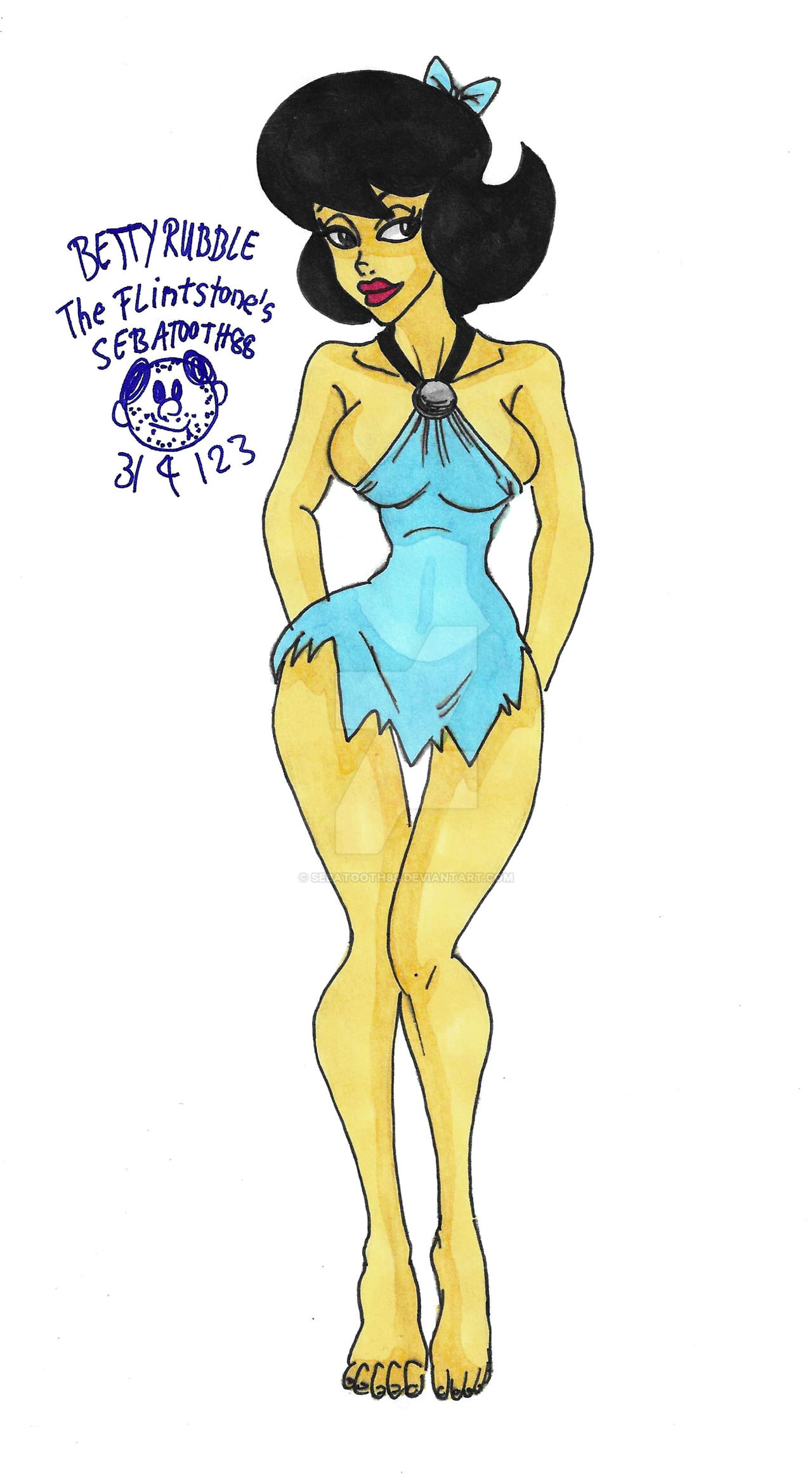 Betty Rubble By Sebatooth88 On DeviantArt betty-rubble-by-sebatooth88-on-deviantart