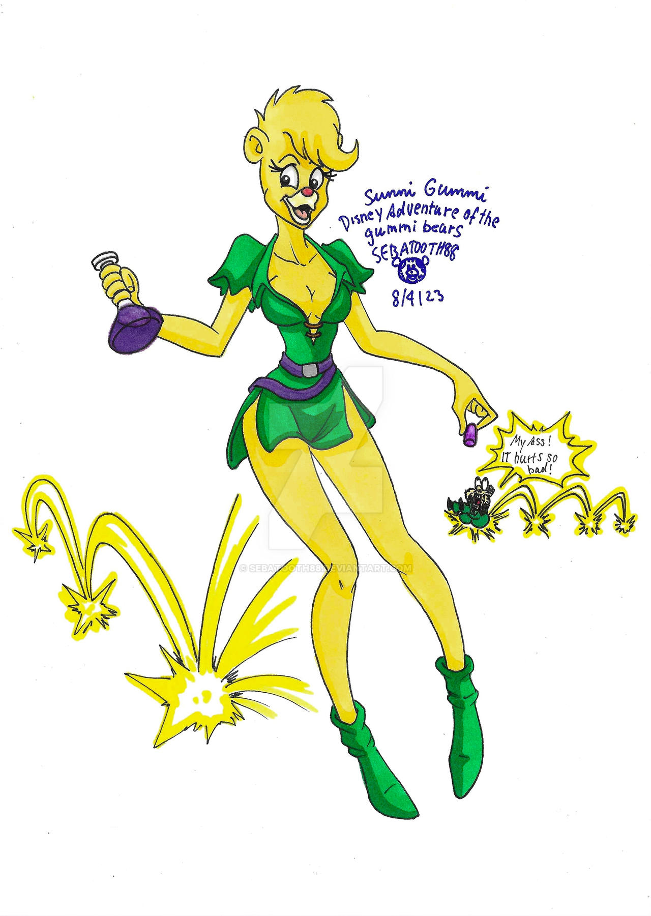 Deviantart Gummi Sunni Gummi by Sebatooth88 on DeviantArt