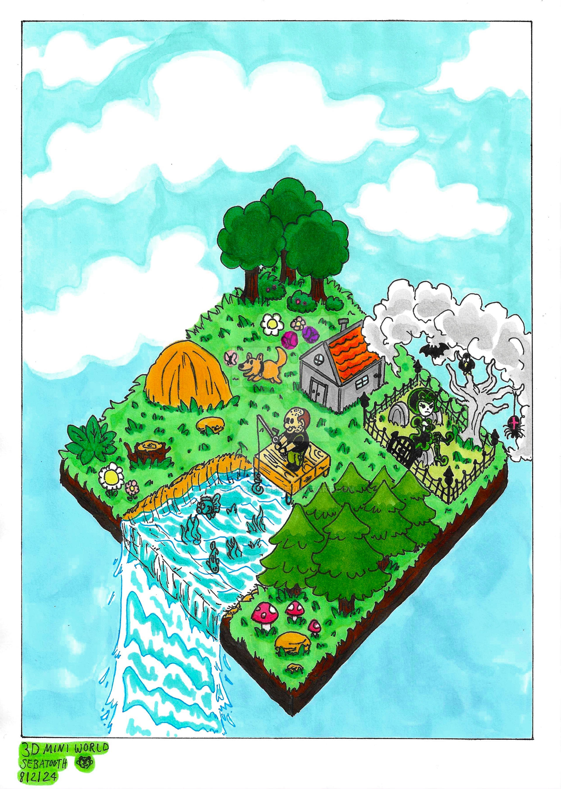Mini Weather Deviantart 3D Mini World by Sebatooth88 on DeviantArt