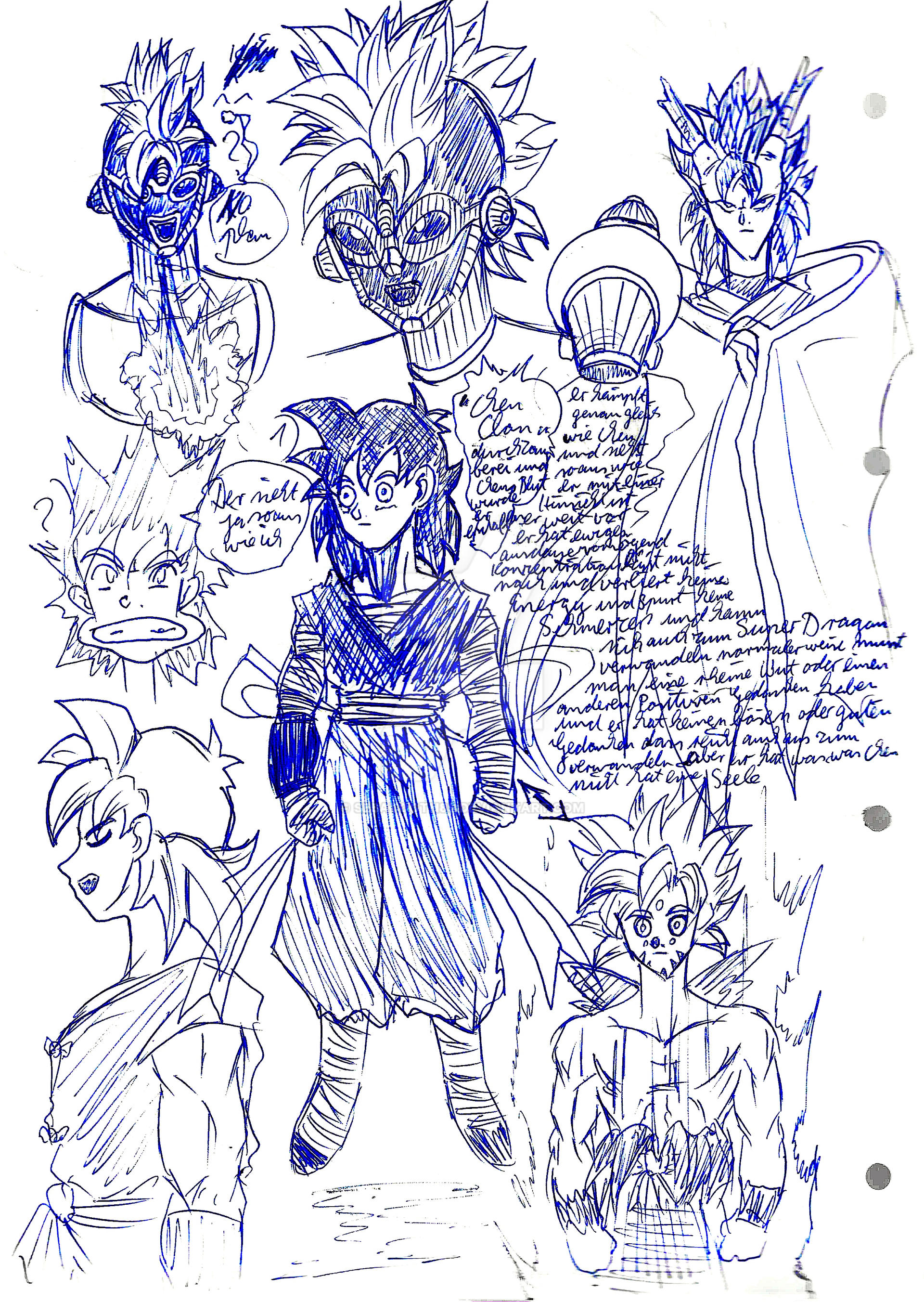 Dragon Chen Charackter Sketch #3 2000-2020.