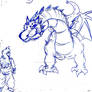 Dragon Chen Charackter Sketch #30 2000-2020.