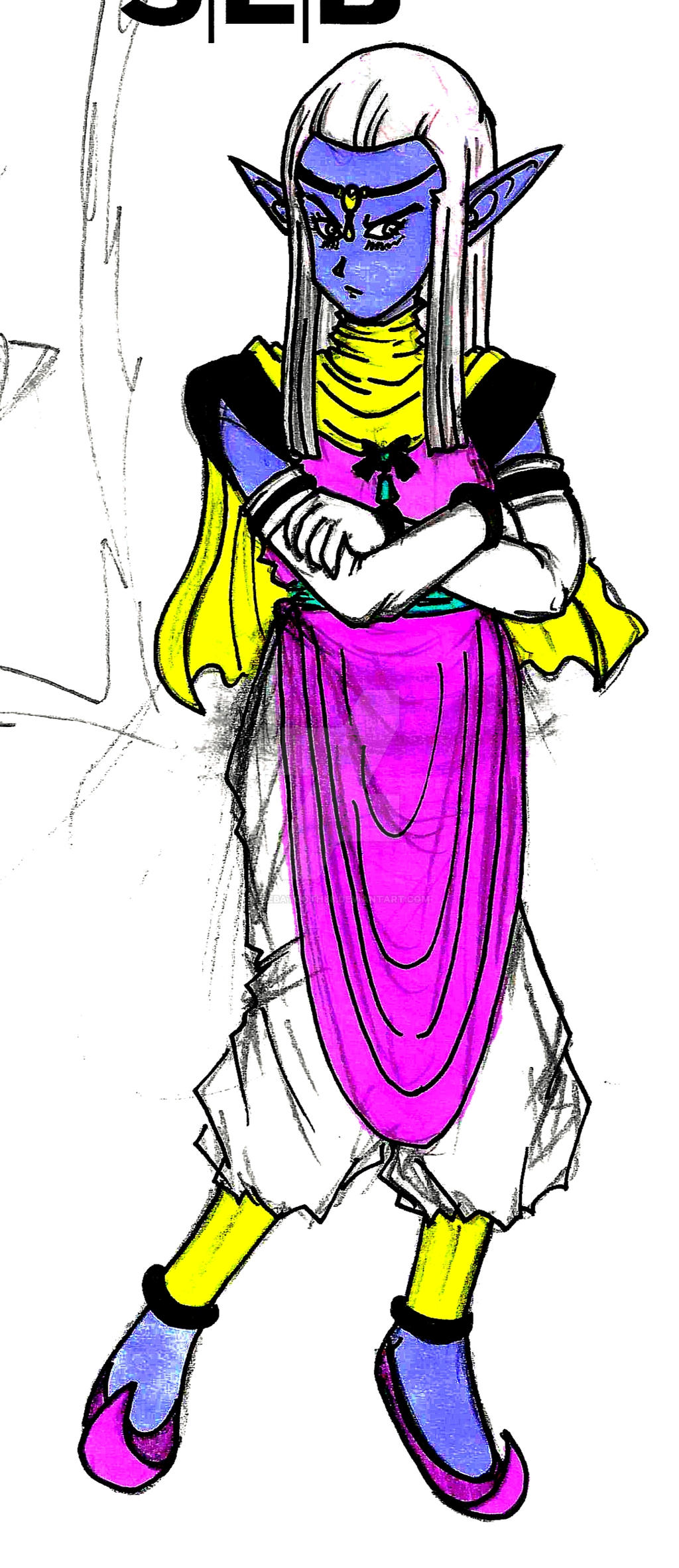 Dragon Chen Charackter Sketch #32 2000-2020.