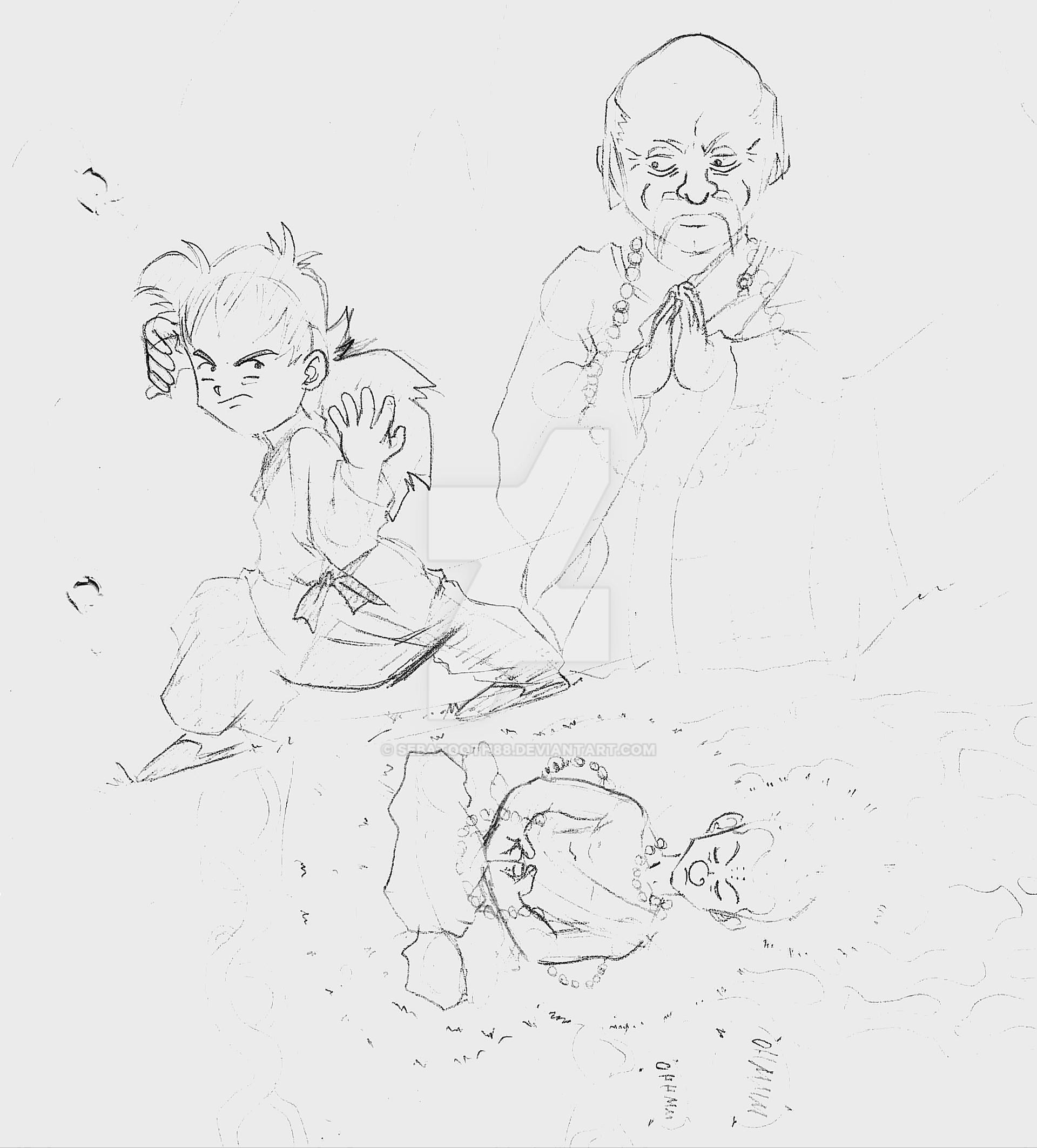 Dragon Chen Charackter Sketch #58 2000-2020.