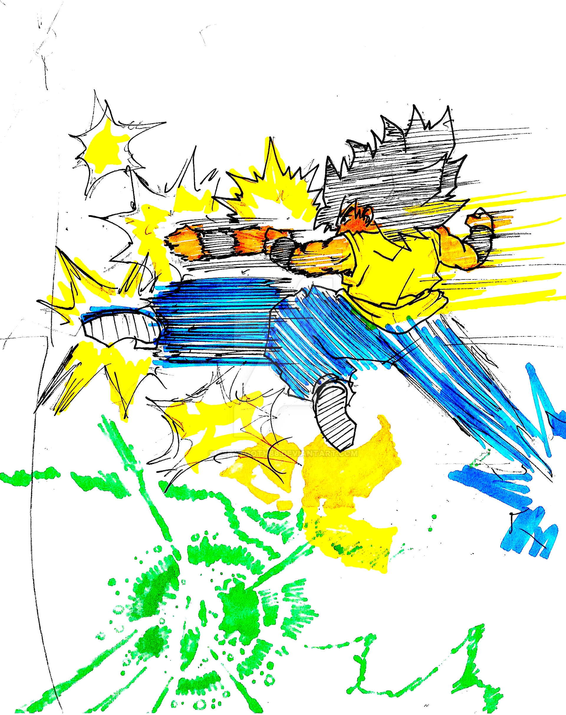 Dragon Chen Charackter Sketch #62 2000-2020.