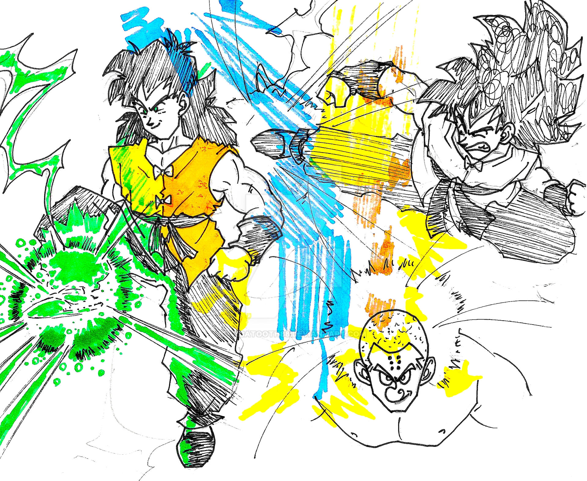 Dragon Chen Charackter Sketch #63 2000-2020.