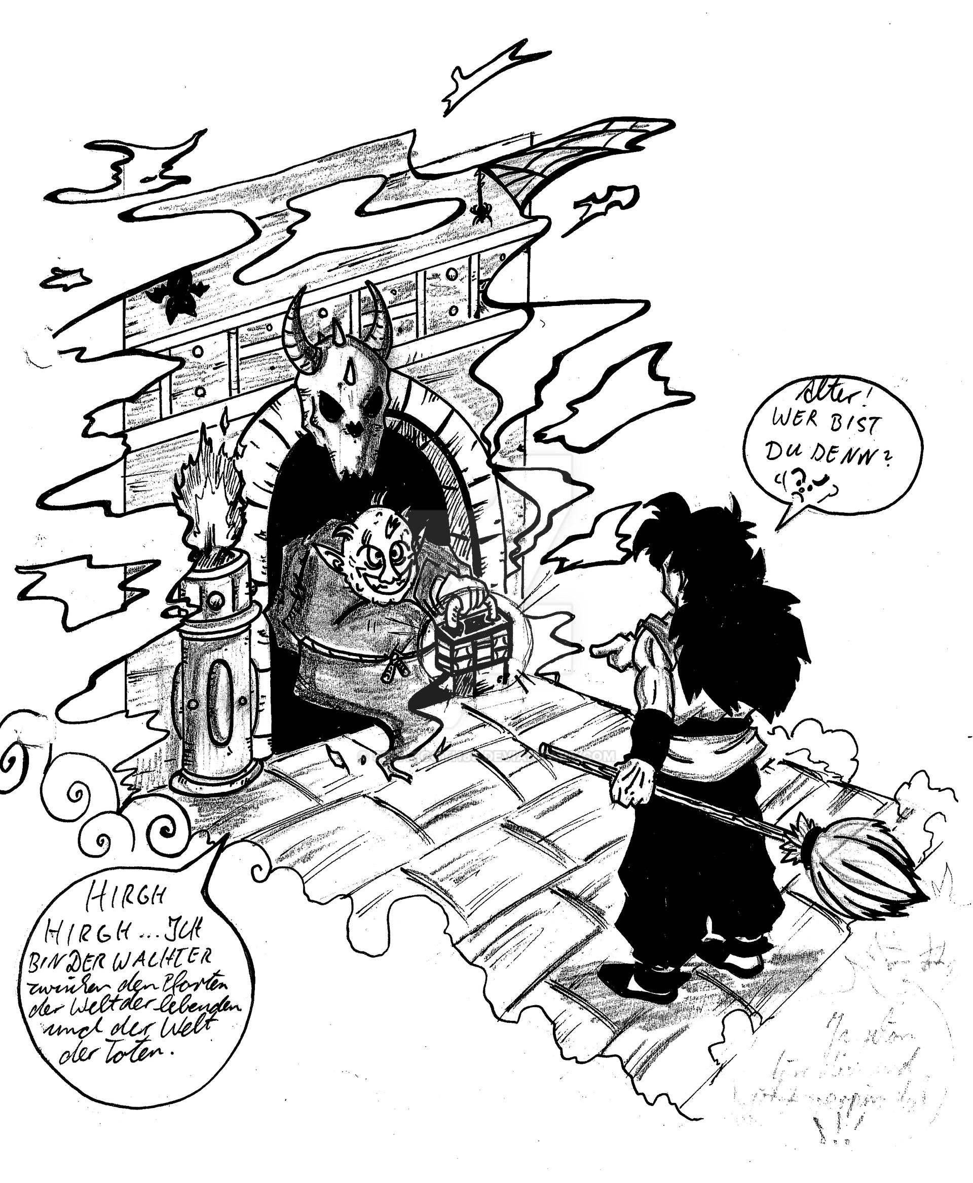 Dragon Chen Charackter Sketch #67 2000-2020.