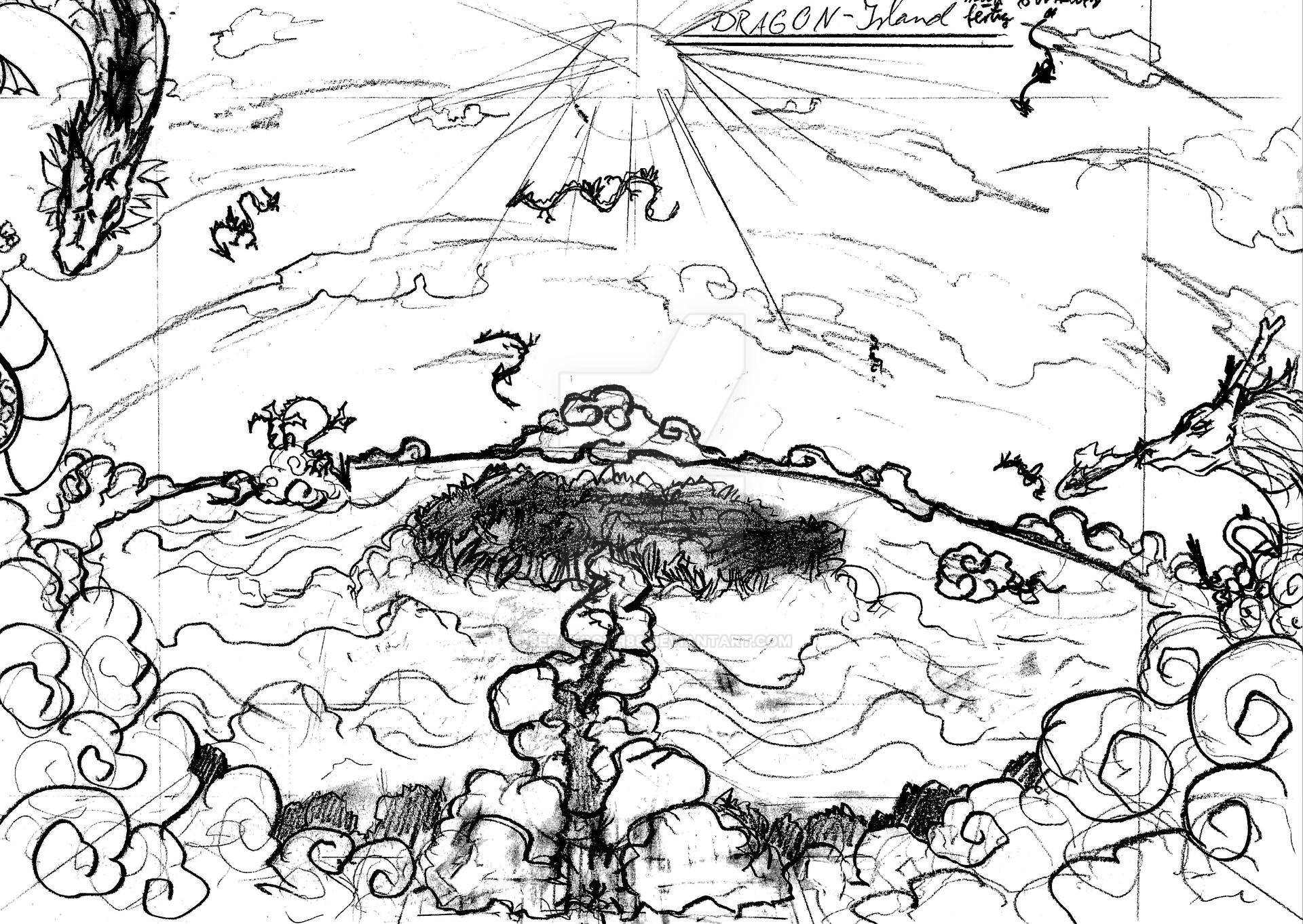 Dragon Chen Charackter Sketch #72 2000-2020.