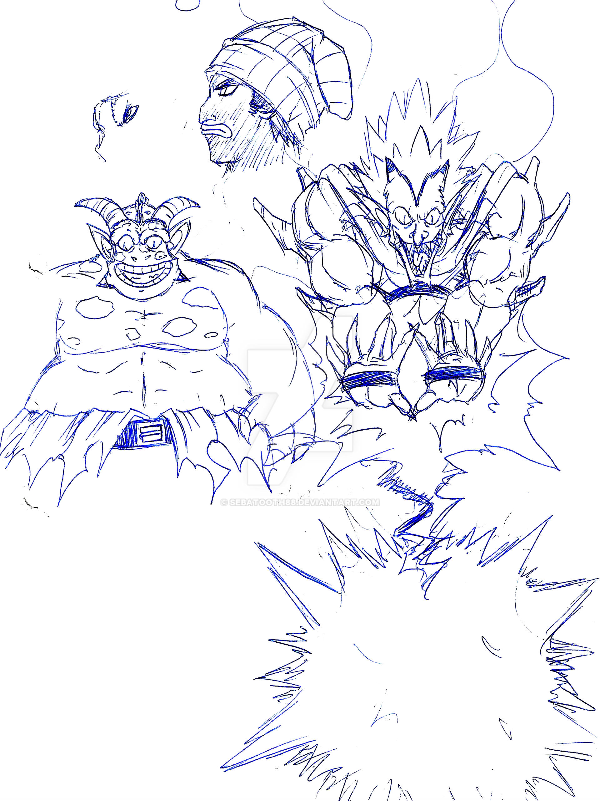 Dragon Chen Charackter Sketch #77 2000-2020.