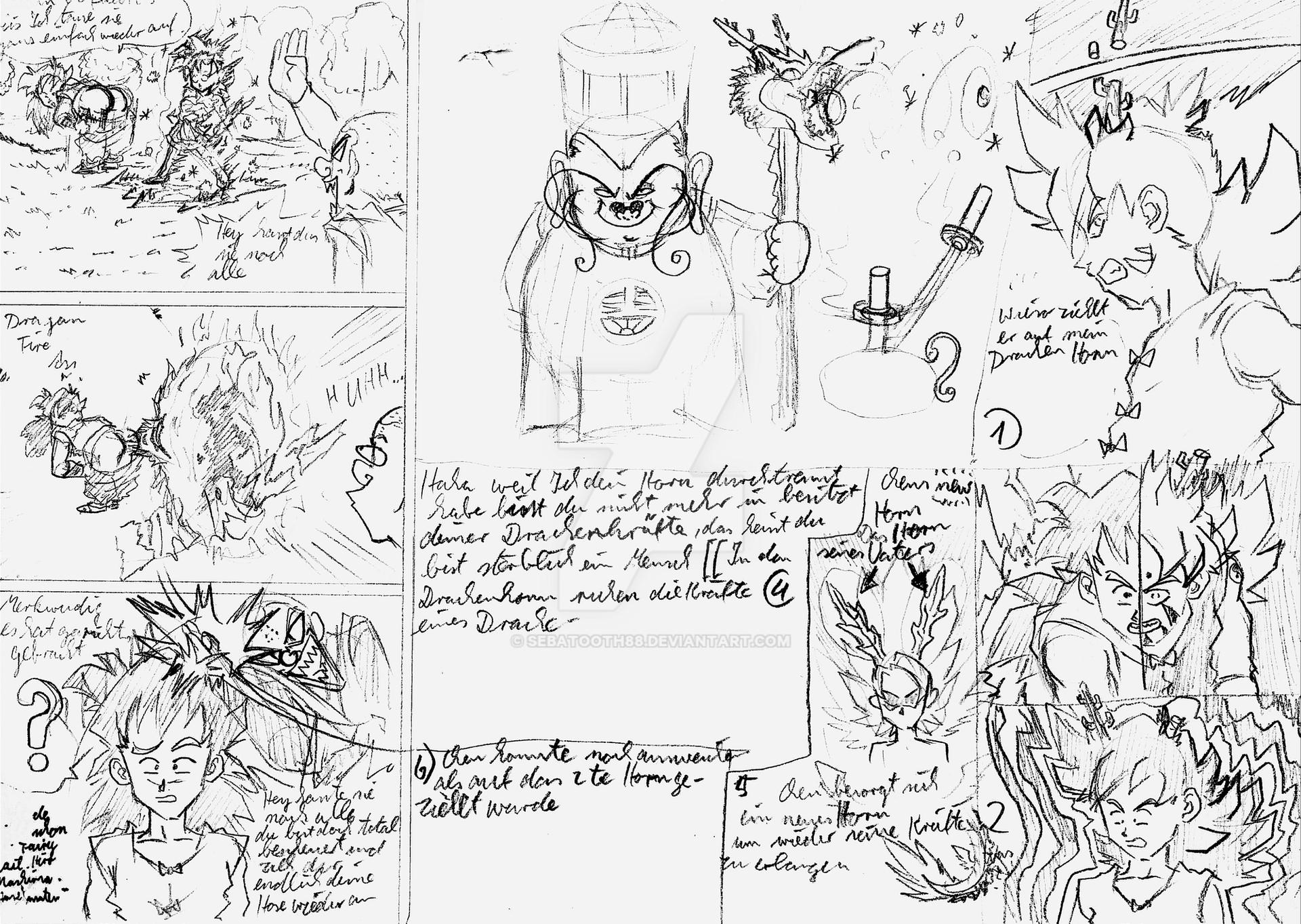 Dragon Chen Charackter Sketch #102 2000-2020.