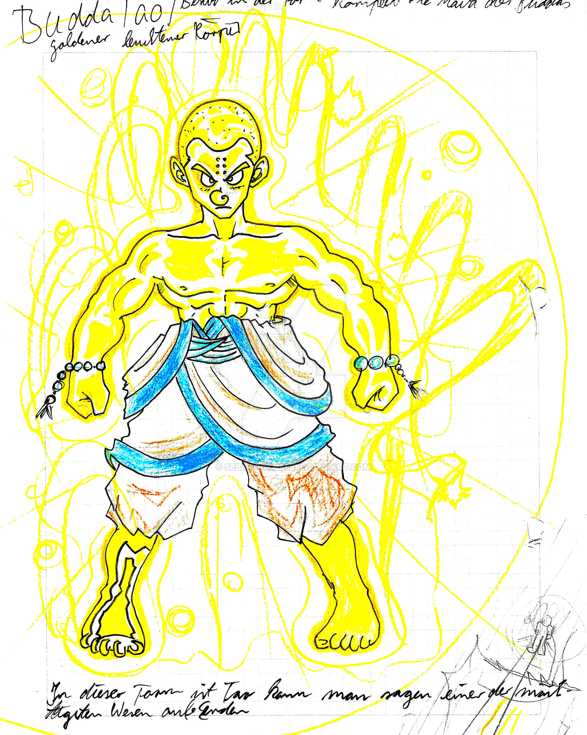 Dragon Chen Charackter Sketch #108 2000-2020.