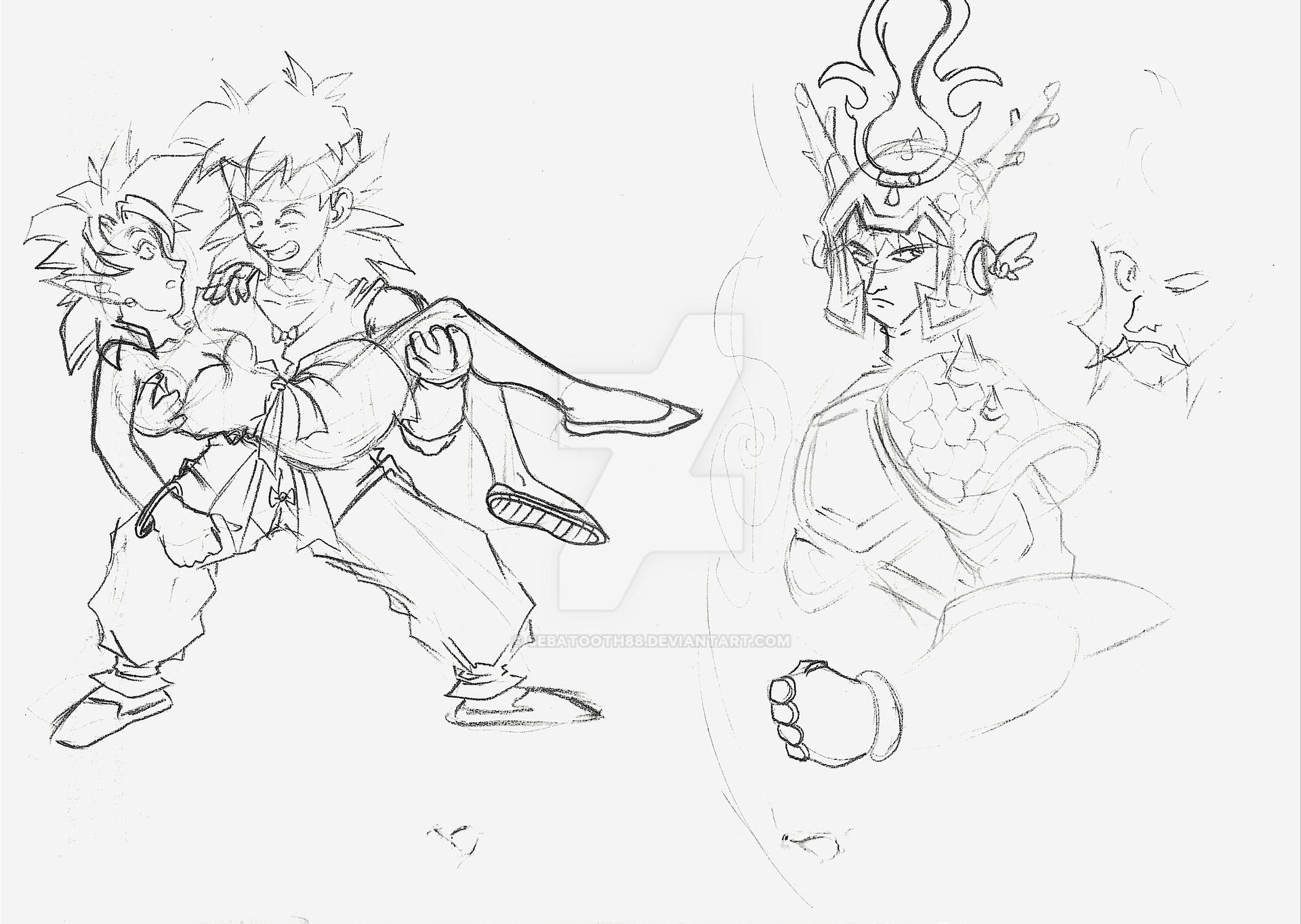 Dragon Chen Charackter Sketch #113 2000-2020.