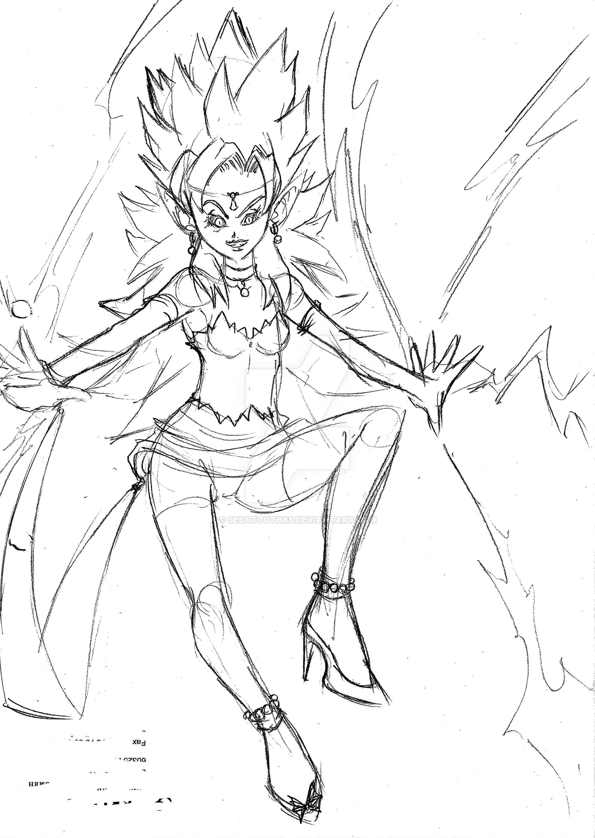 Dragon Chen Charackter Sketch #121 2000-2020.