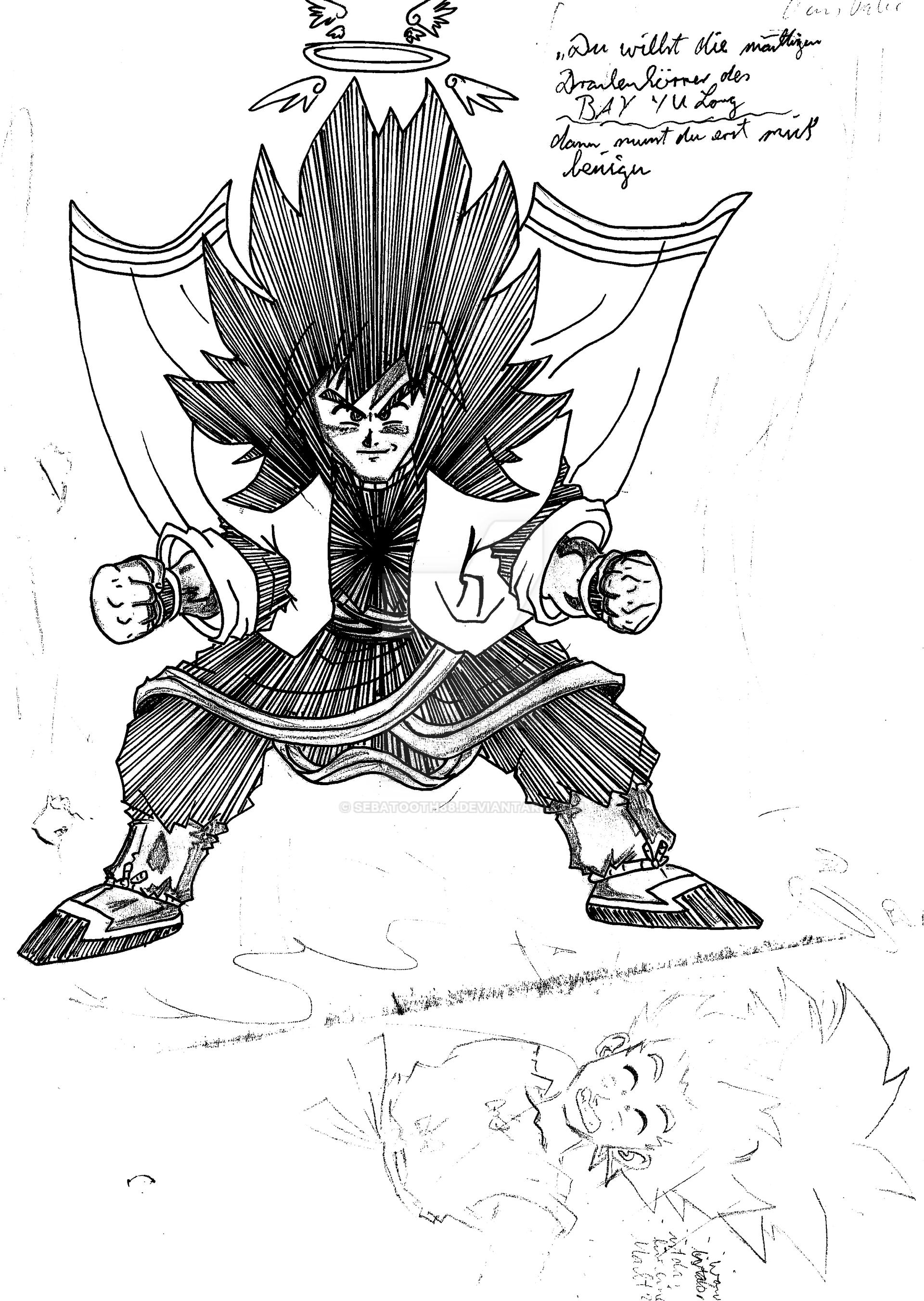 Dragon Chen Charackter Sketch #139 2000-2020.