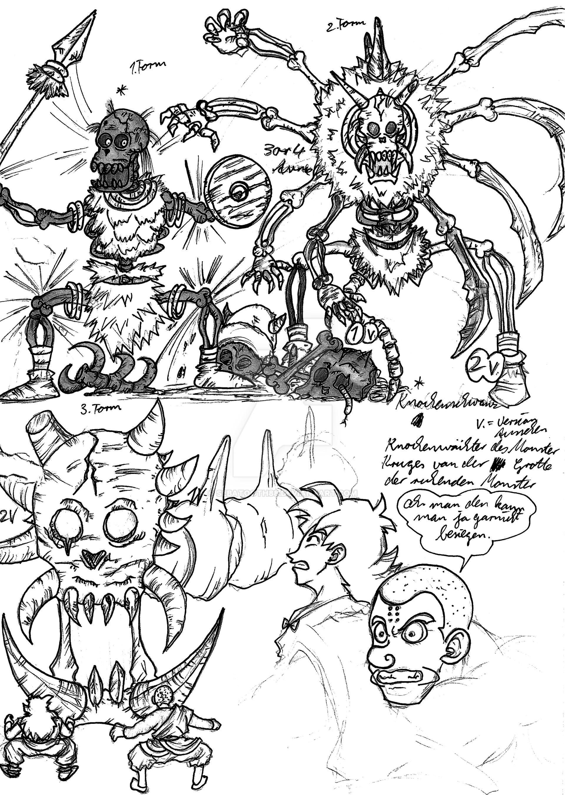 Dragon Chen Charackter Sketch #170 2000-2020.