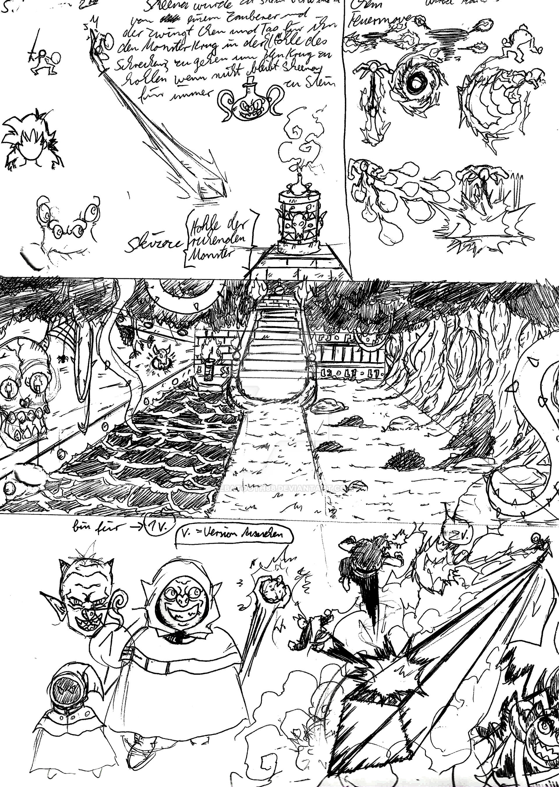 Dragon Chen Charackter Sketch #172 2000-2020.