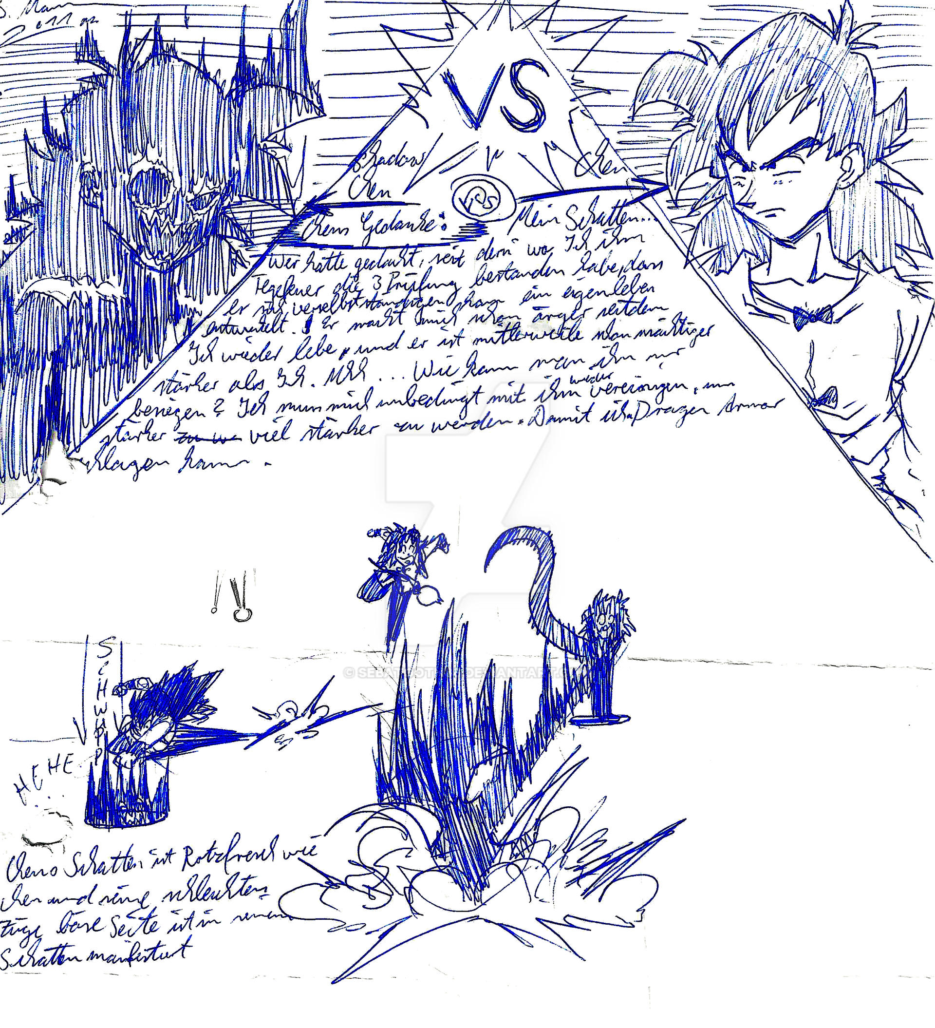 Dragon Chen Charackter Sketch #185 2000-2020.