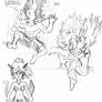 Dragon Chen Charackter Sketch #190 2000-2020.