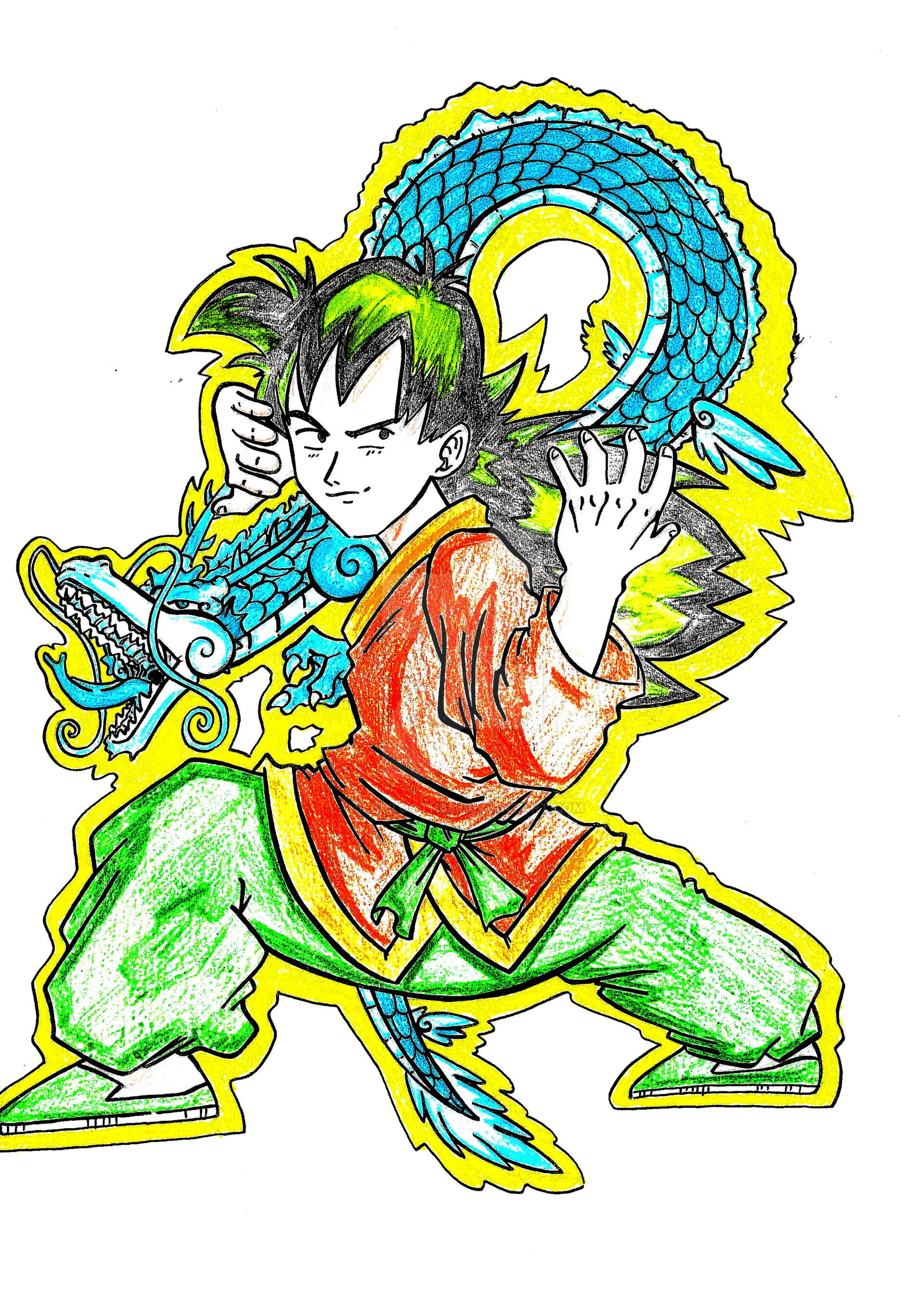 Dragon Chen Charackter Sketch #193 2000-2020.