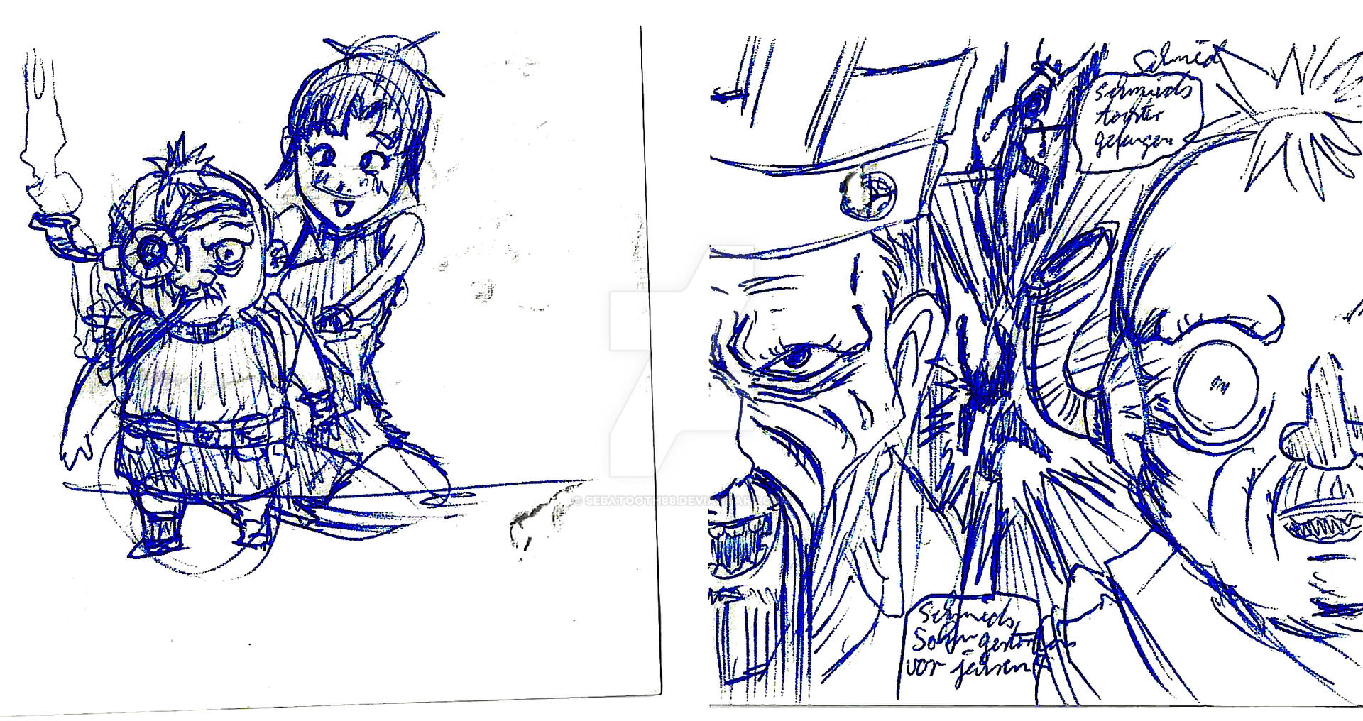 Dragon Chen Charackter Sketch #194 2000-2020