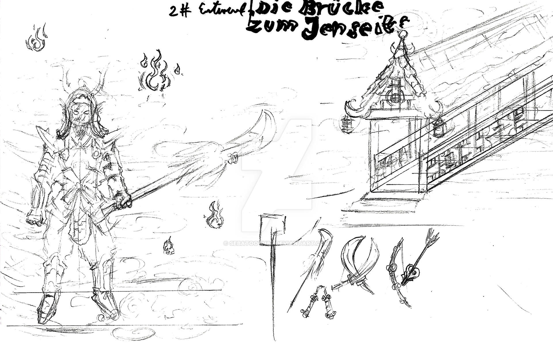 Dragon Chen Charackter Sketch #202 2000-2020