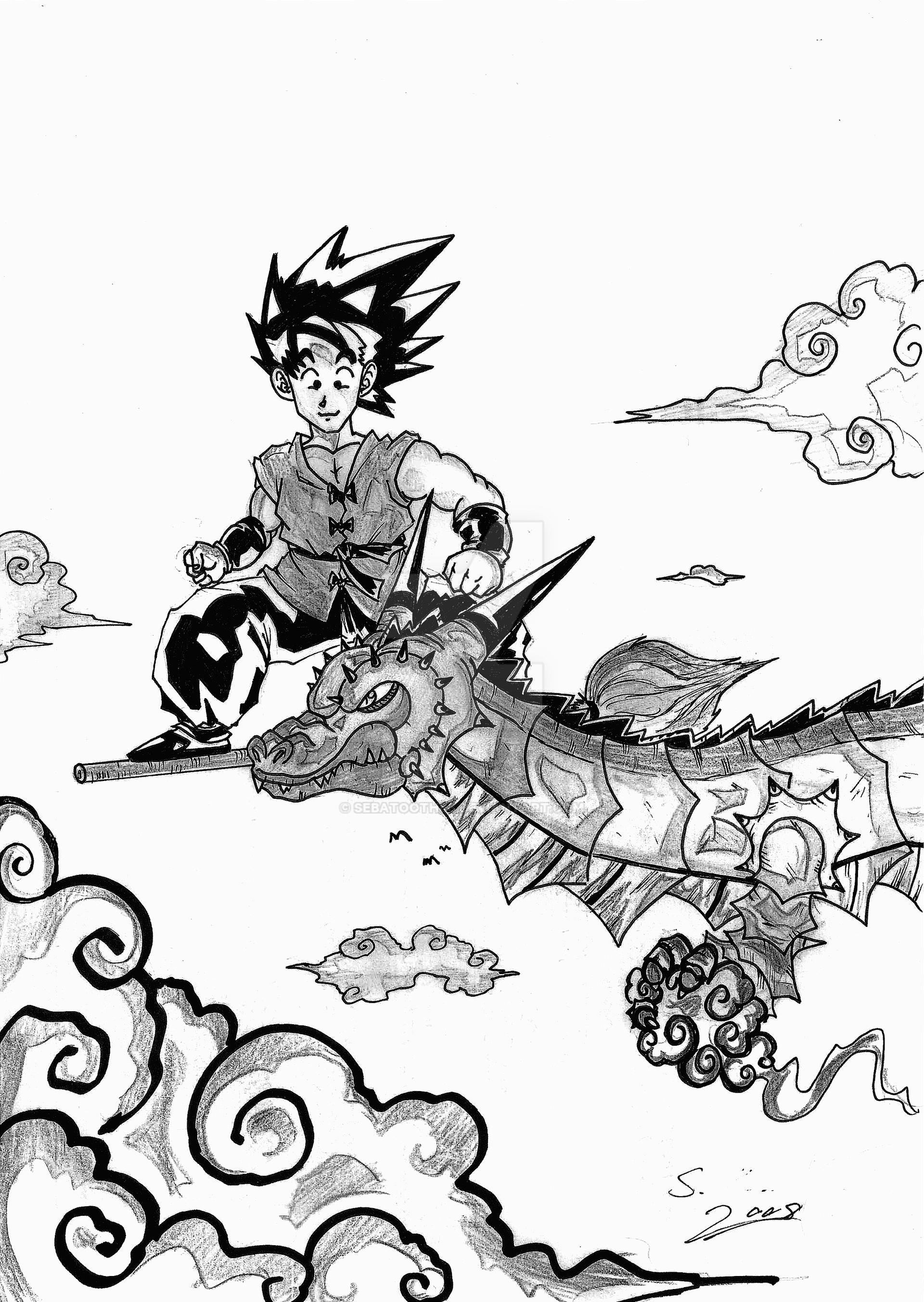Dragon Chen Charackter Sketch #203 2000-2020.