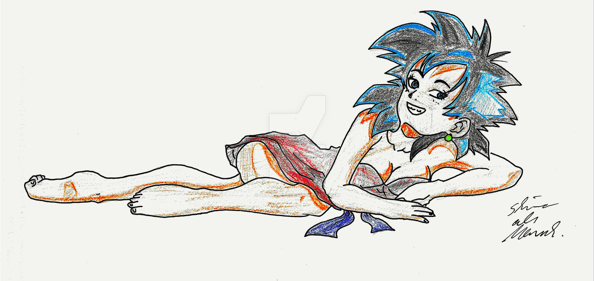 Dragon Chen Charackter Sketch #208 2000-2020.