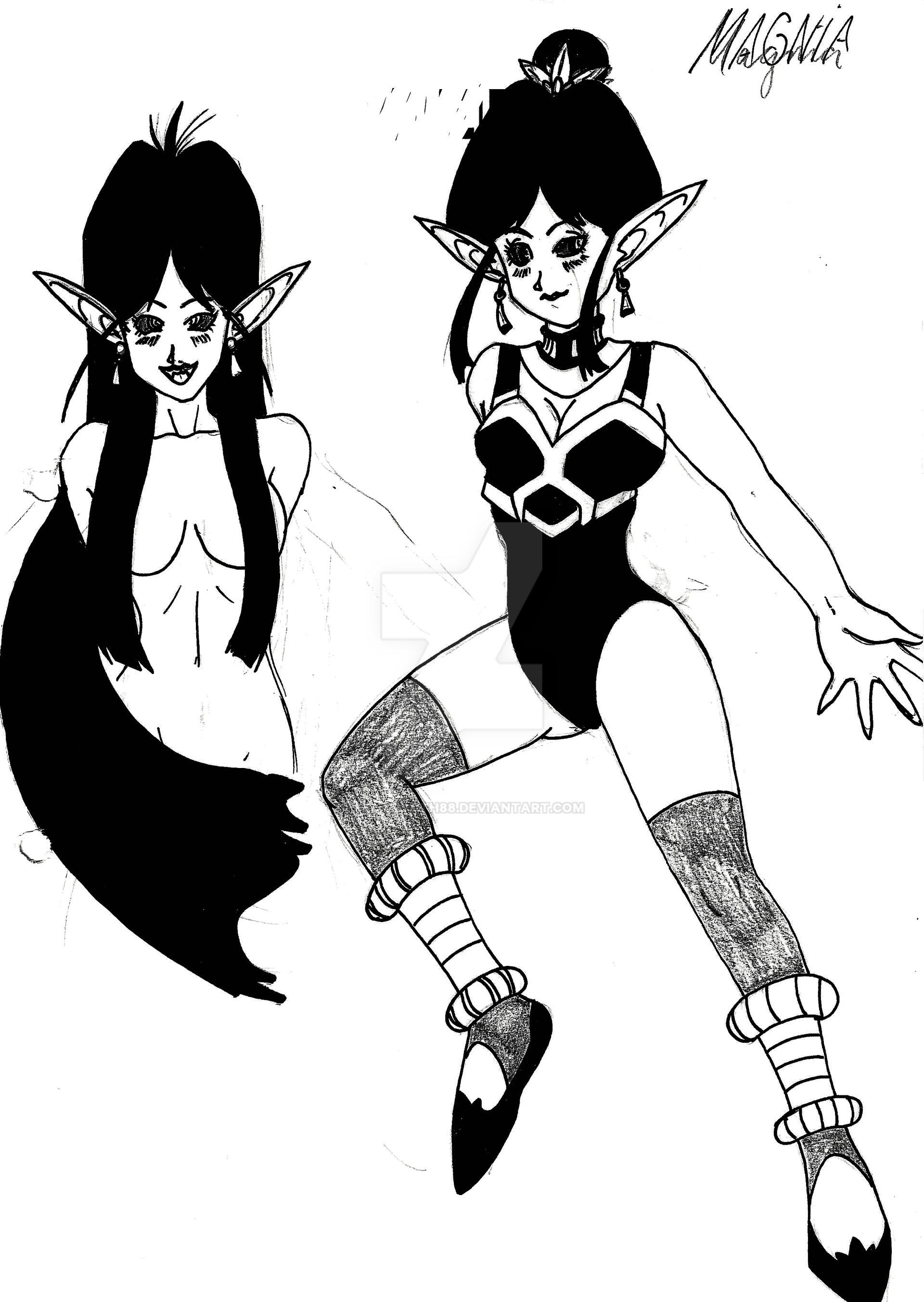 Dragon Chen Charackter Sketch #215 2000-2020.