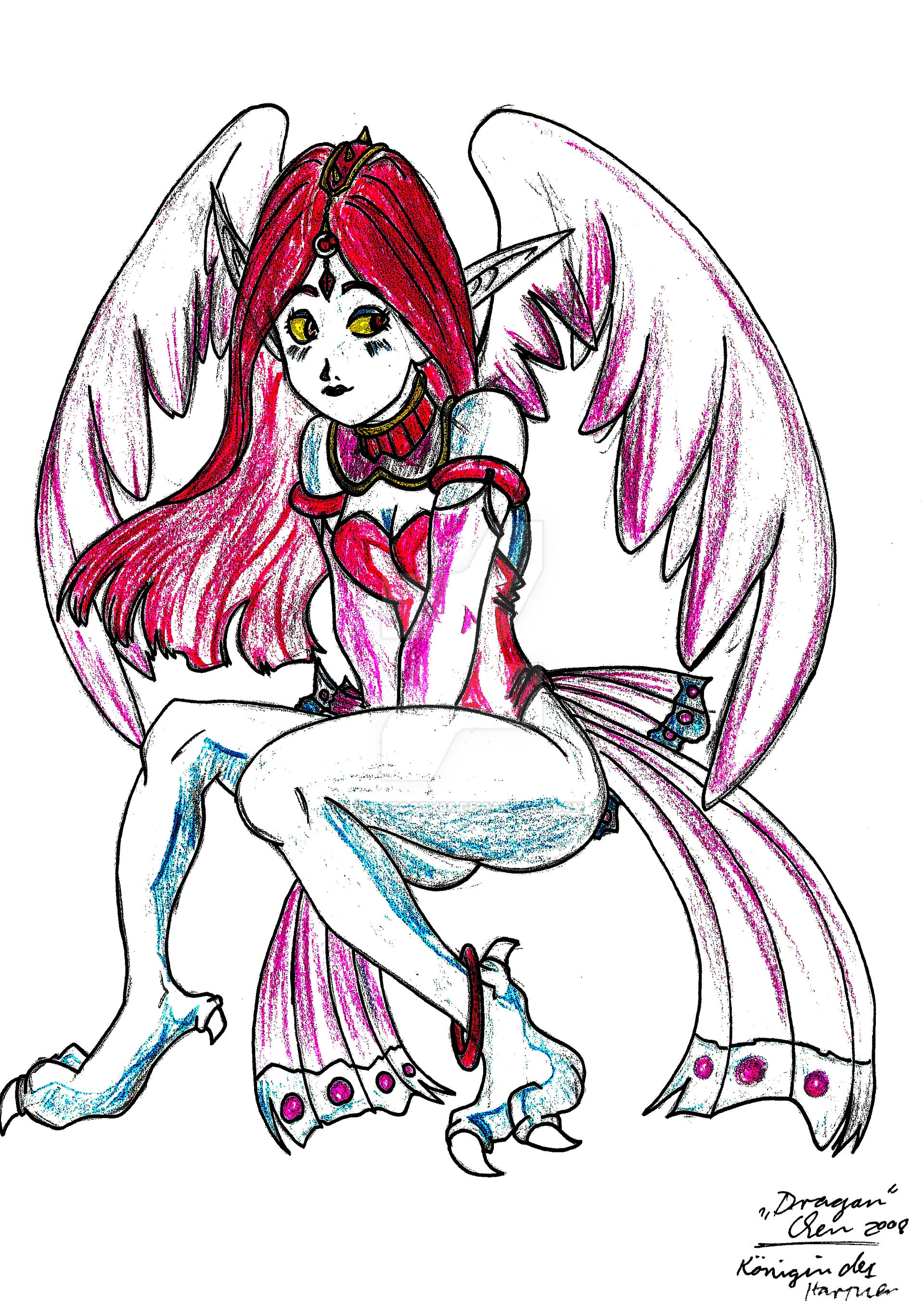 Dragon Chen Charackter Sketch #117 2000-2020.