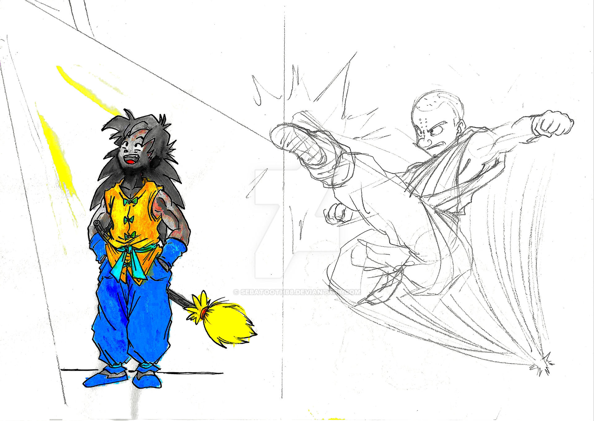 Dragon Chen Charackter Sketch #219 2000-2020