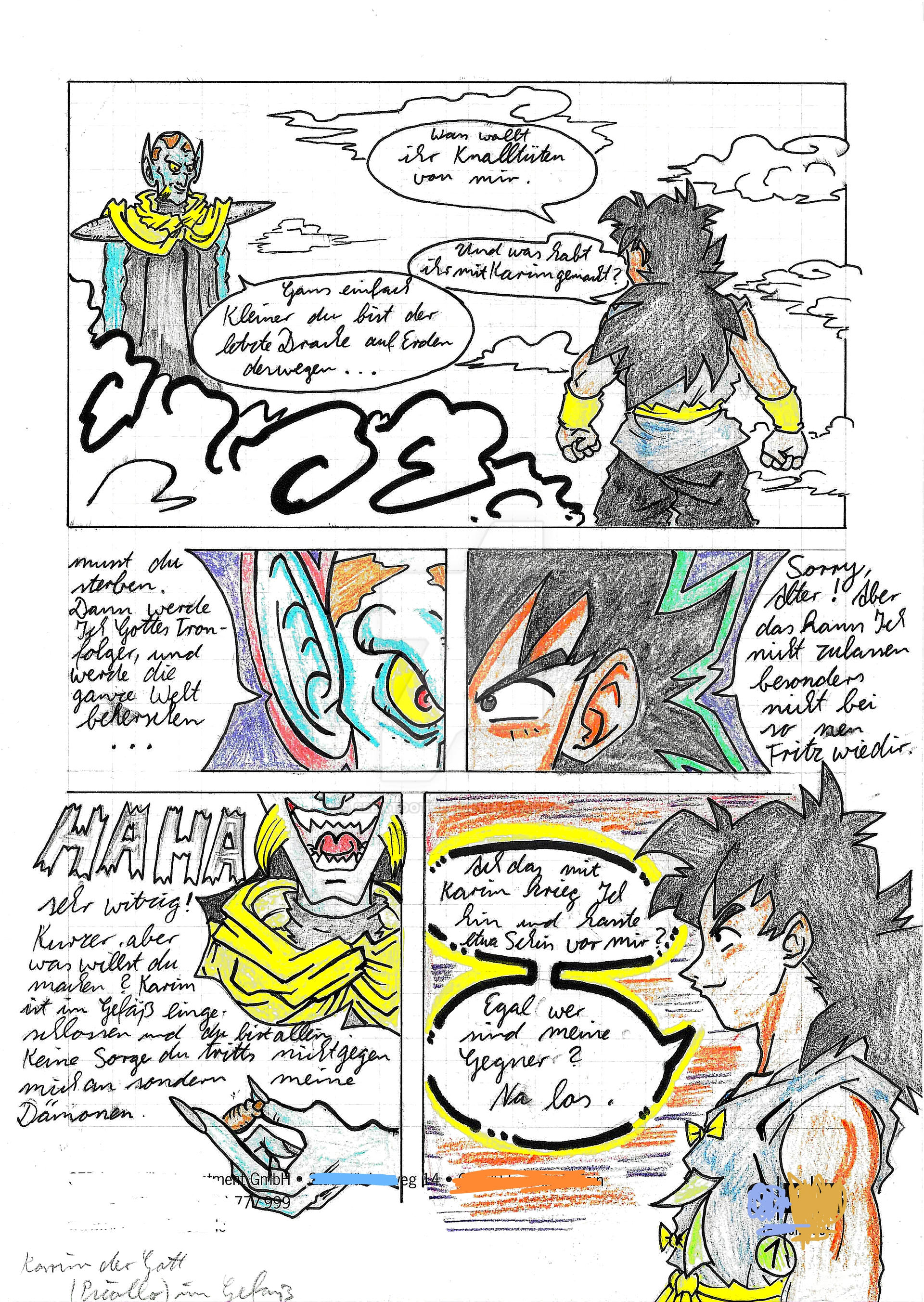 Dragon Chen Charackter Sketch #240 2000-2020