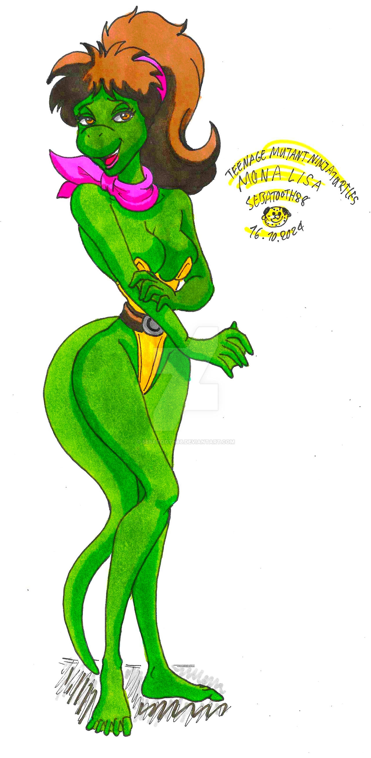 TMNT Mona Lisa
