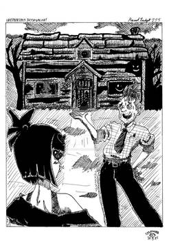 Inktober 2025 30 Vacant Mascot Lady 225