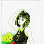 Mascot Lady Nr. 256 Inktober 2026 Day 1 Apple