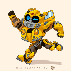 Chibi-Bumblebee (Knightverse)