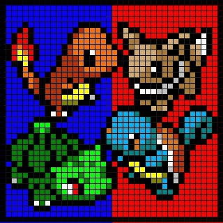 Pokemon pattern by leseldur on DeviantArt