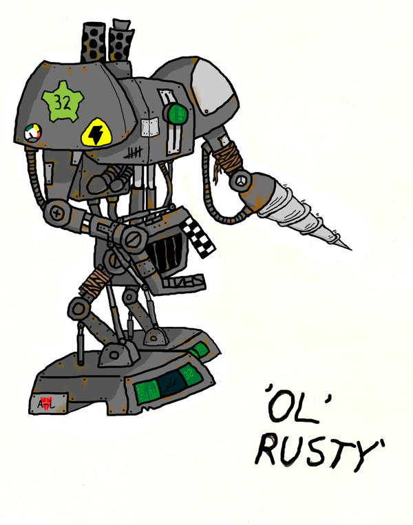 Ol' Rusty by armoured-lemming on DeviantArt