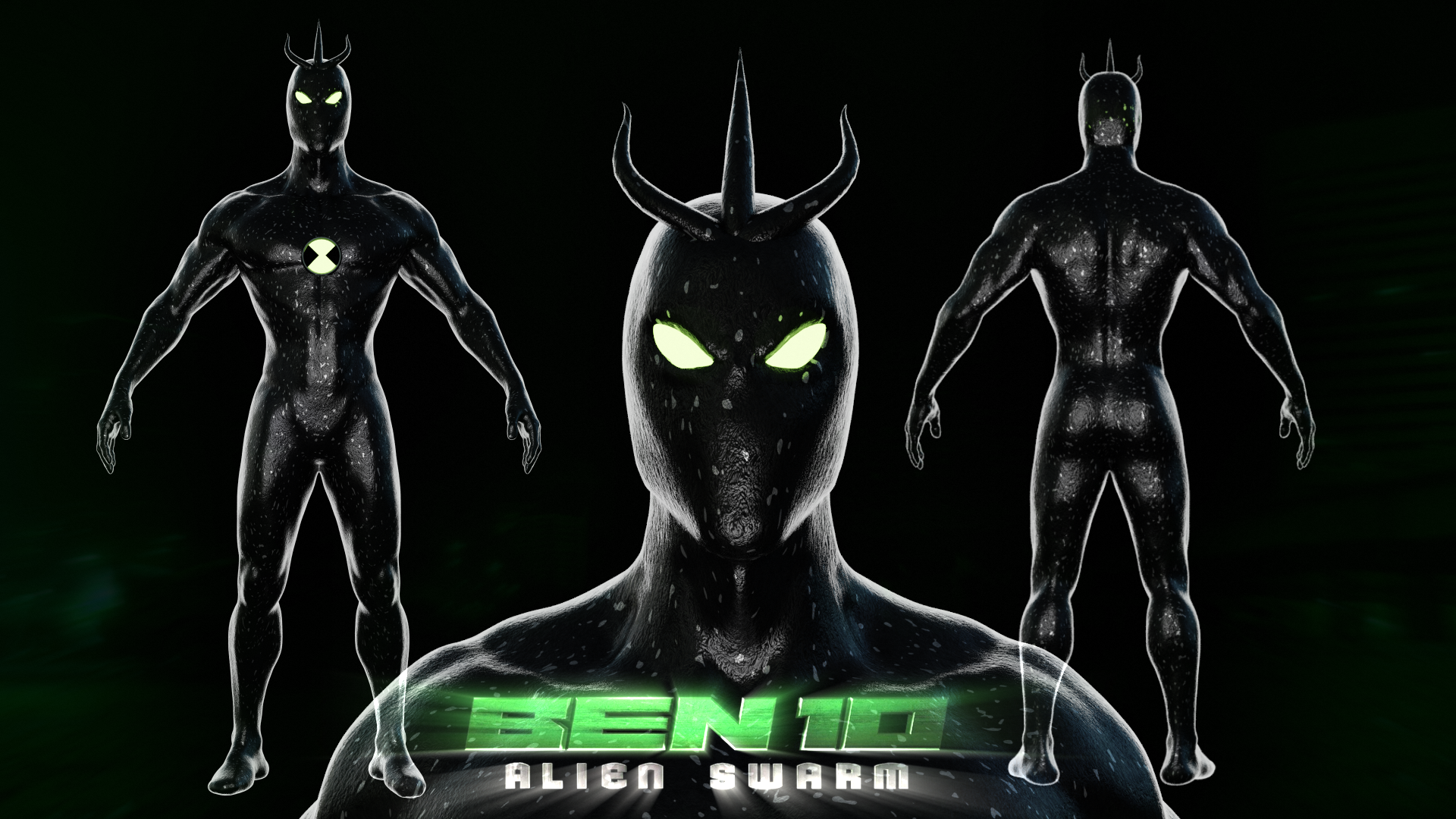 Ben 10 alien force Alien-X | 3D model