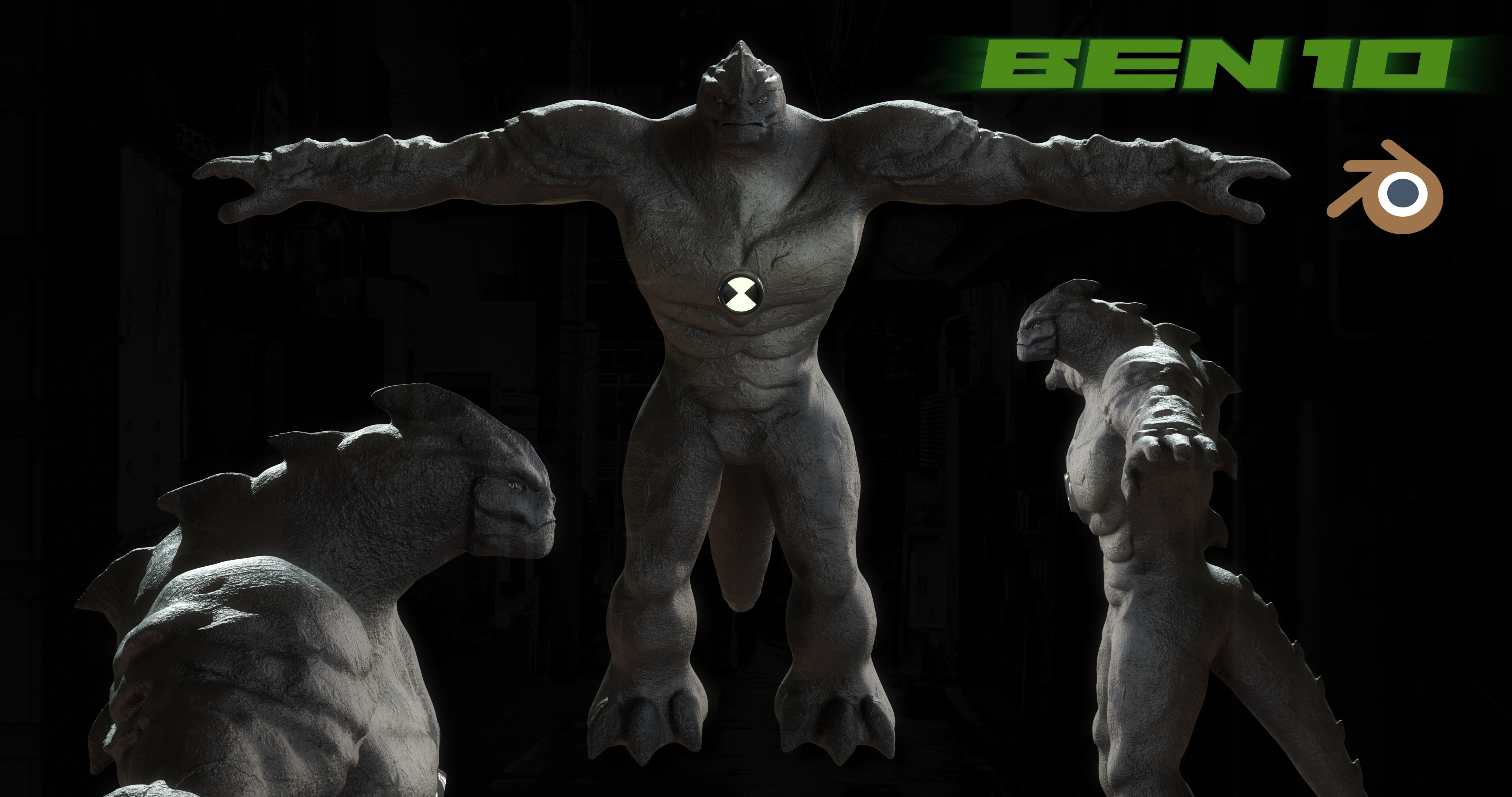 Ben 10 Alien Swarm - Goop 3D Model. by Waitingfortherender on DeviantArt