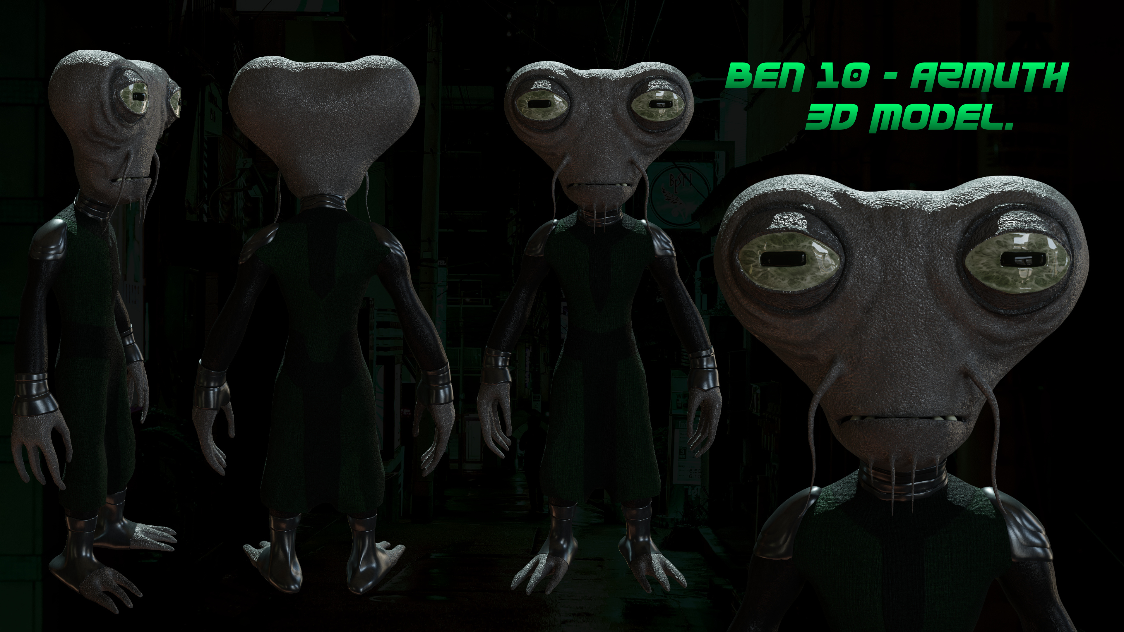 Ben 10 Alien Swarm - Goop 3D Model. by Waitingfortherender on DeviantArt