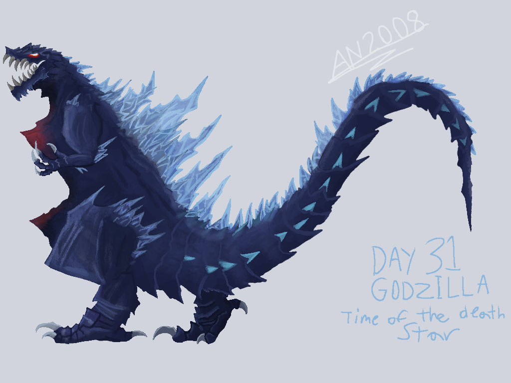 Day 31- Godzilla Nemesis/Time of the Death Star by Chipmunkosaursshit ...