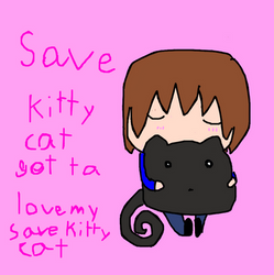 Save Kitty Cat by mikaylachan