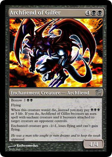 dream mirror cards yugioh Yu-Gi-Oh! - Archfiend of Gilfer (CT07-EN014) - 2010 Collectors Tin - Limited Edition may be 1st or Unlimited Edition Yugioh Beast Of Gilfer
