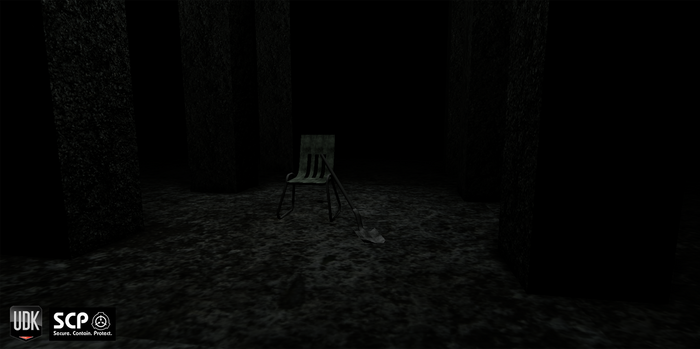 Dark Room WIP for a SCP game