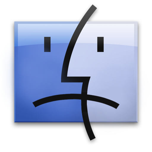 Sad Finder Dock Icon