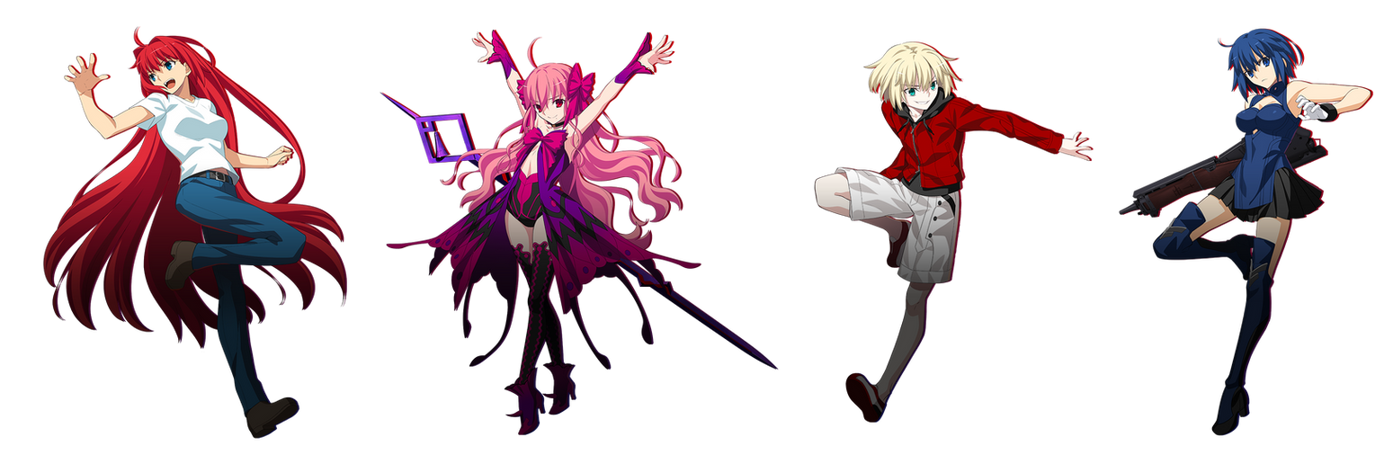 MELTY BLOOD TYPE LUMINA - Character DLC PNG Pack 1